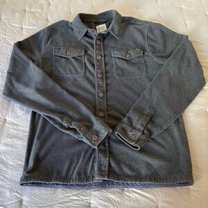 Vuori Aspen Shacket Shirt Jacket Grey S